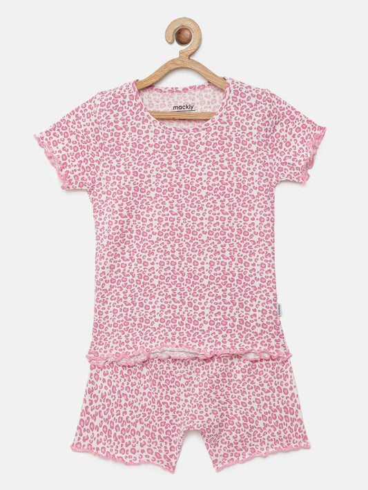 Pink Leopard PJ Set