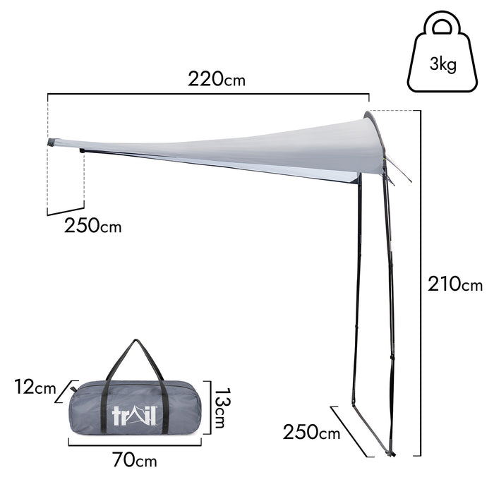 Poled Sun Canopy