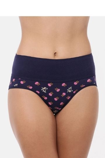 Printed Highrise Tummy-trimmer- Pack of 3