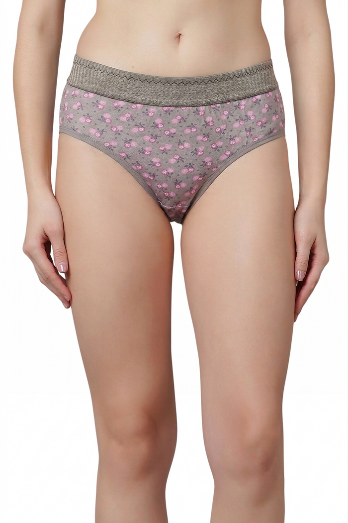 Printed Highrise Tummy-trimmer- Pack of 3