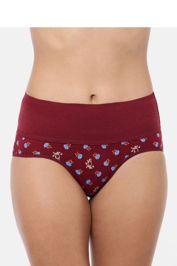 Printed Highrise Tummy-trimmer- Pack of 3