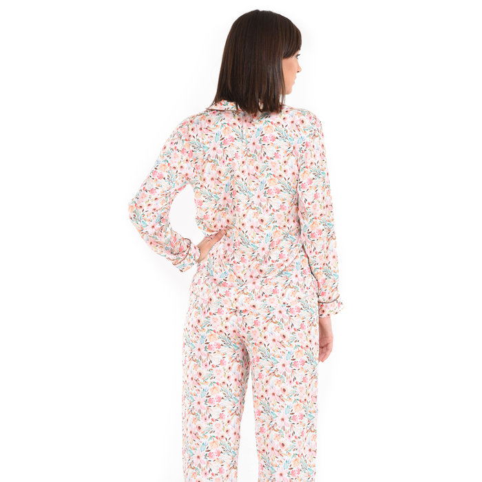 Pyjama Pant With Long Sleeves Floral AOP