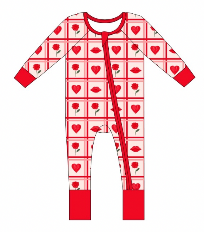 Queen of Hearts Convertible Footies
