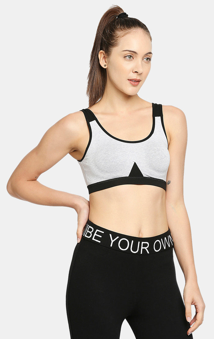 Racer Back Medium Impact Sports Bra