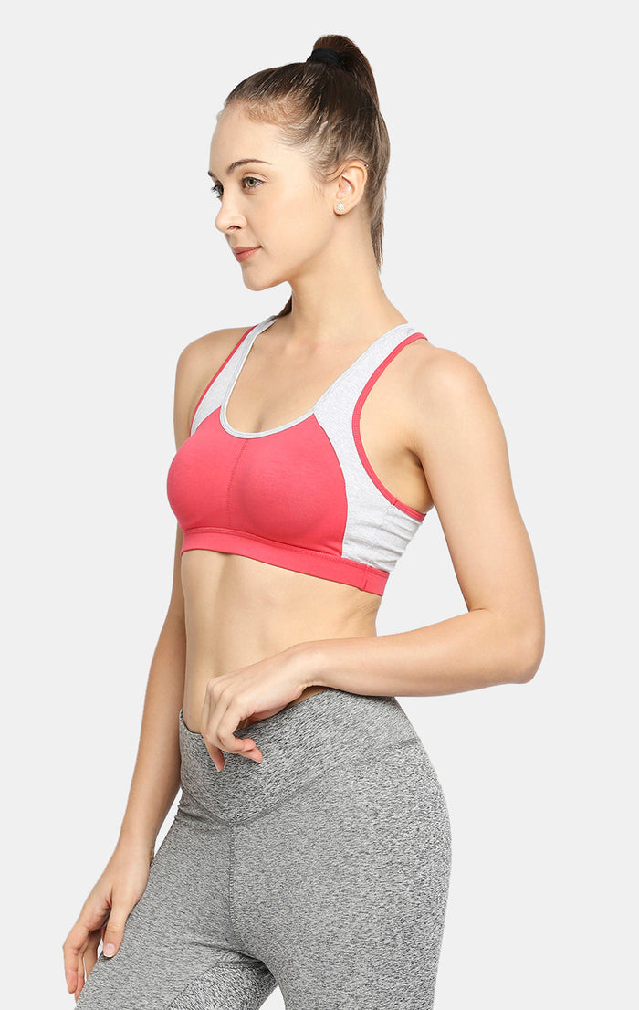 Racer Back Medium Impact Sports Bra