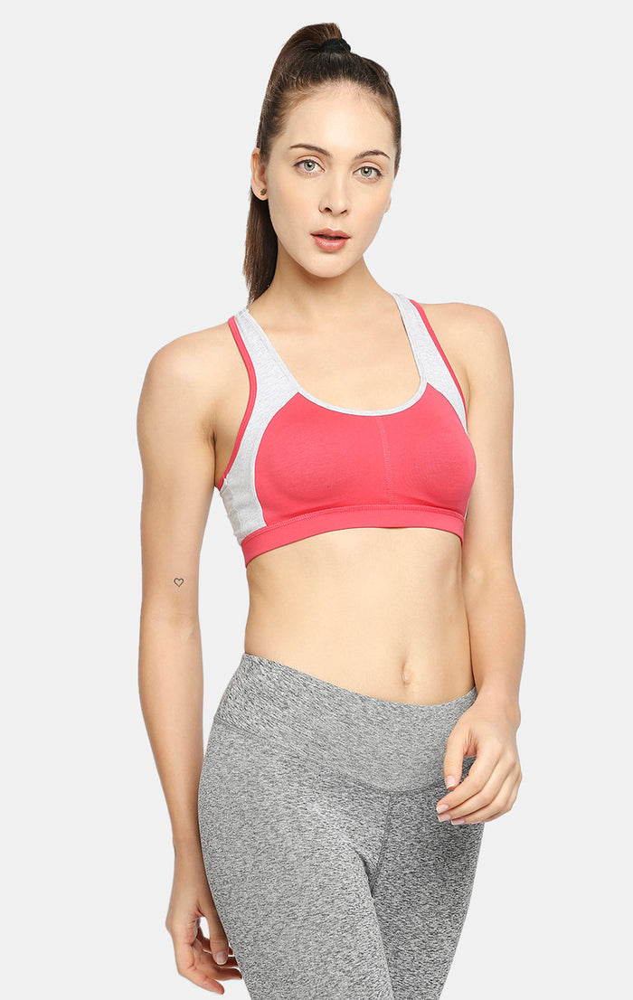 Racer Back Medium Impact Sports Bra