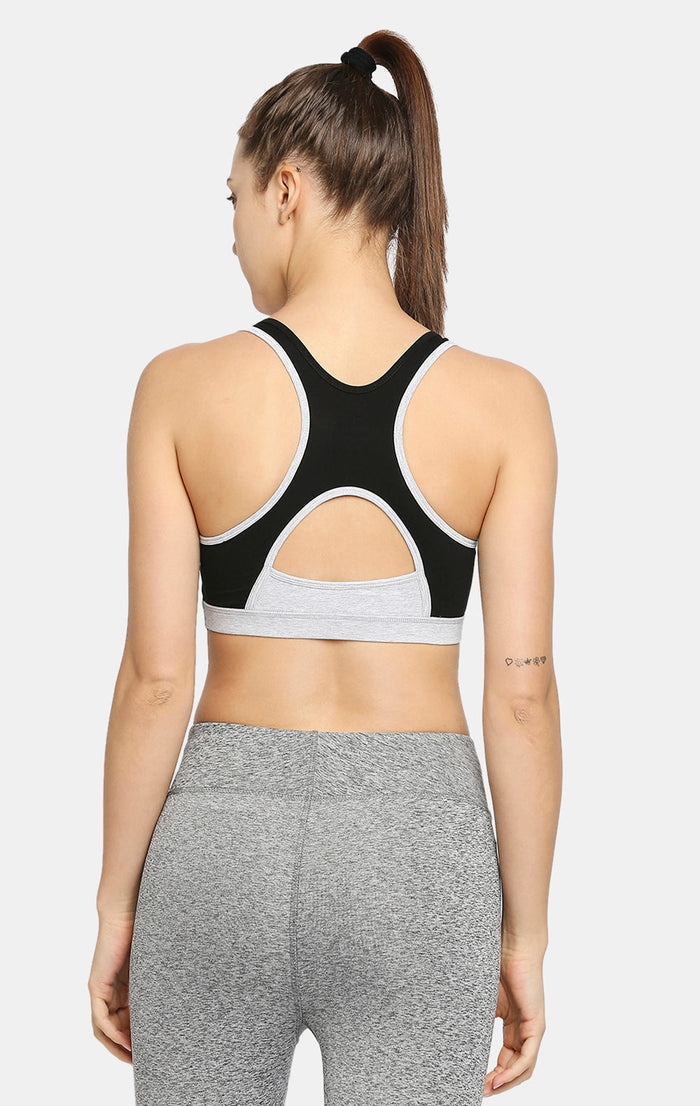 Racer Back Medium Impact Sports Bra