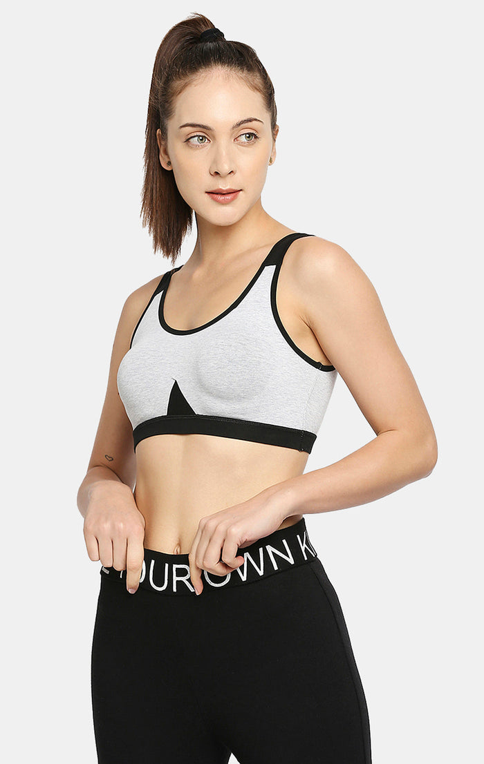 Racer Back Medium Impact Sports Bra
