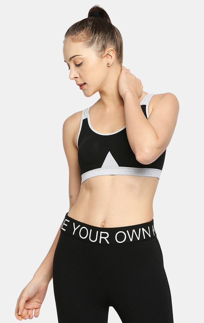 Racer Back Medium Impact Sports Bra