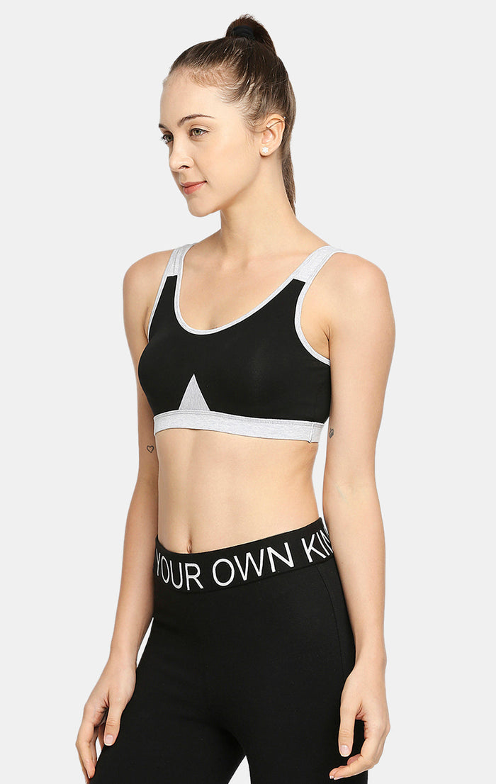 Racer Back Medium Impact Sports Bra