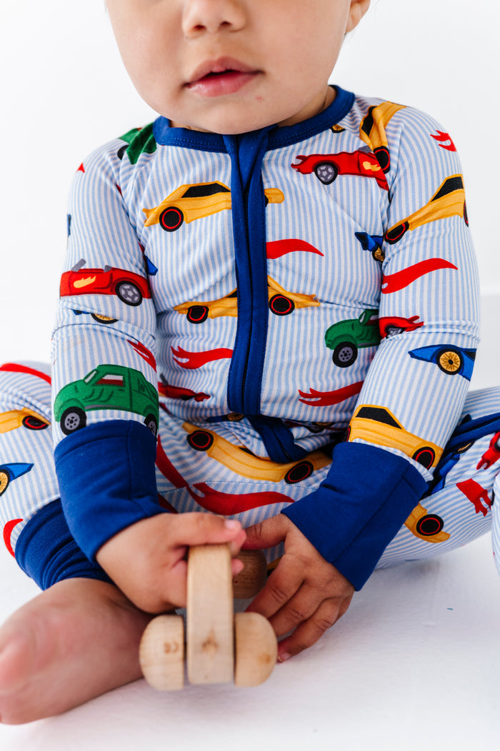 Racing Stripes Convertible Footies