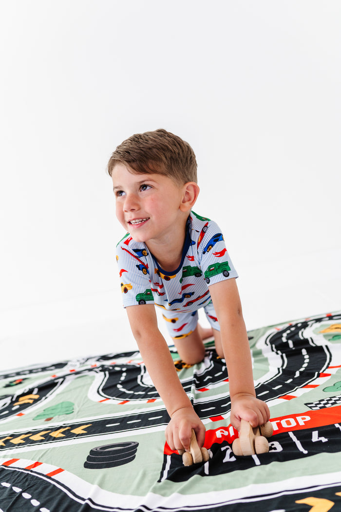 Racing Stripes Oversized Blanket