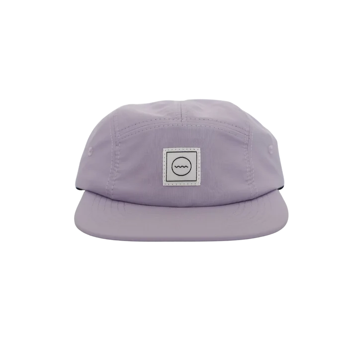 Rad River Co. – Waterproof Cotton Five-Panel Hat in Lilac