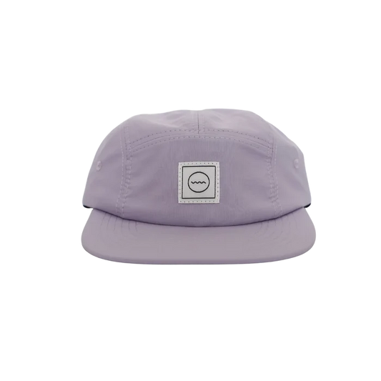 Rad River Co. – Waterproof Cotton Five-Panel Hat in Lilac