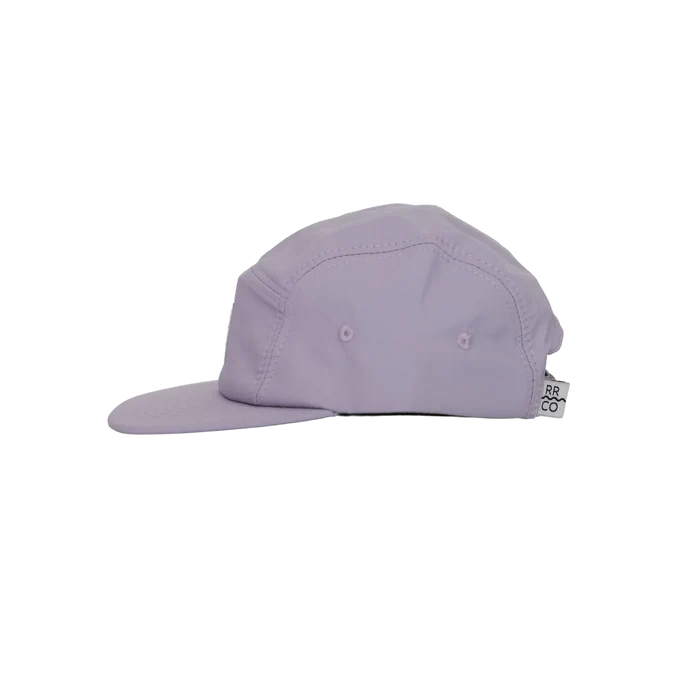 Rad River Co. – Waterproof Cotton Five-Panel Hat in Lilac