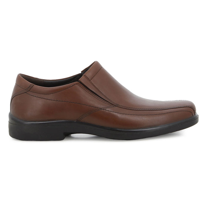 Rainmaker Slip Ons Tan Leather