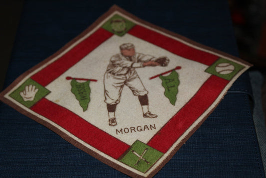 Ray Morgan Washington Senators 1914 B-18 Tobacco Felt Blanket