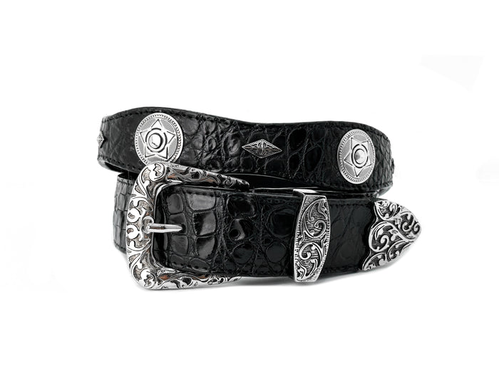 REAL CROCODILE BELT