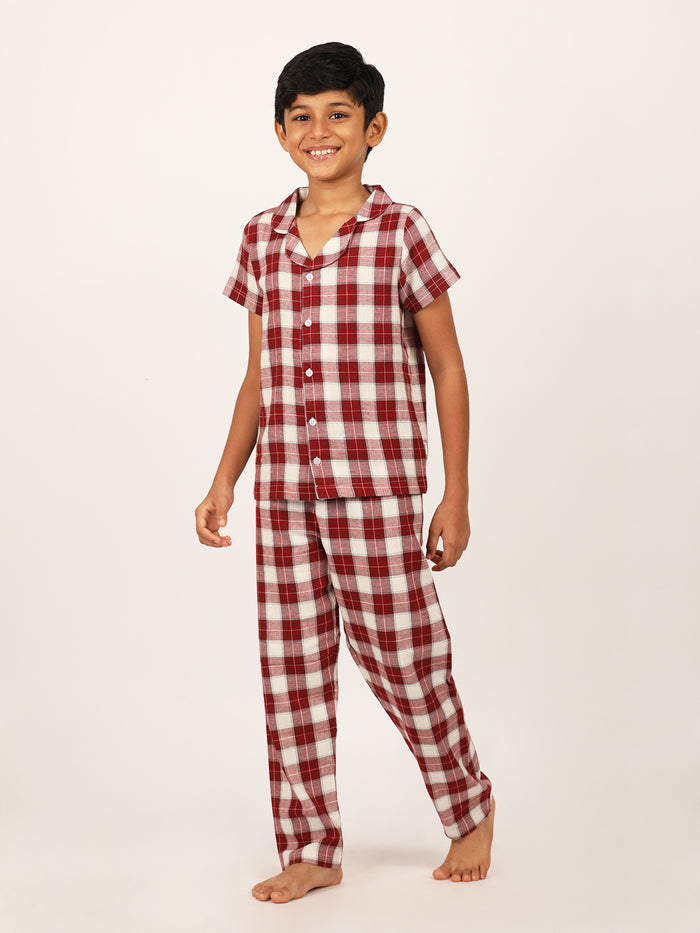 RED CHECK PJ