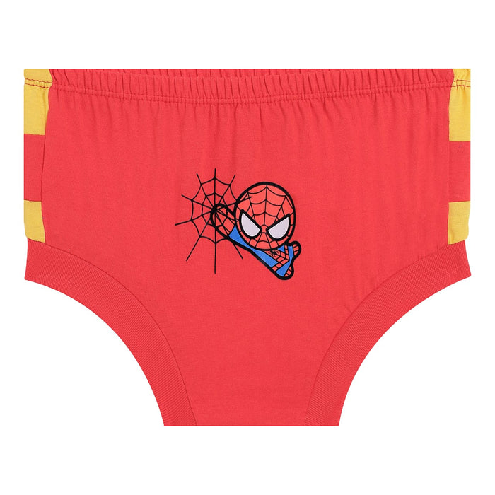 Redrose Boys Briefs – Pack of 6 | Spider-Man Printed Cotton Innerwear | JR-05CL