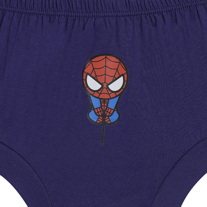 Redrose Boys Briefs – Pack of 6 | Spider-Man Printed Cotton Innerwear | JR-05CL