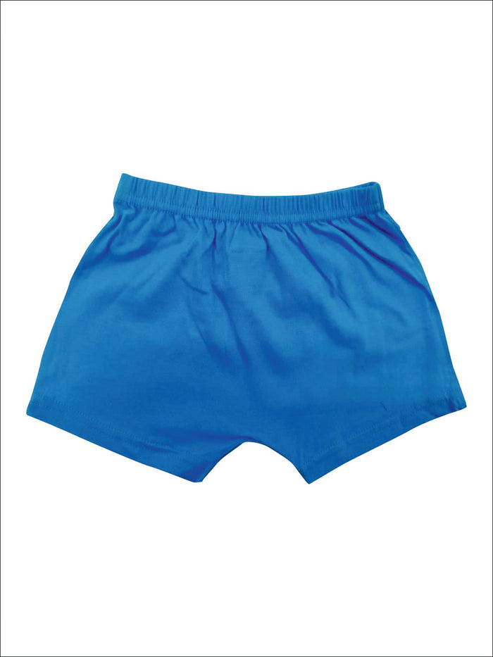 RedRose Boys Cotton Boxer Shorts – Fun Printed & Solid Innerwear (Pack of 6) | JR-504