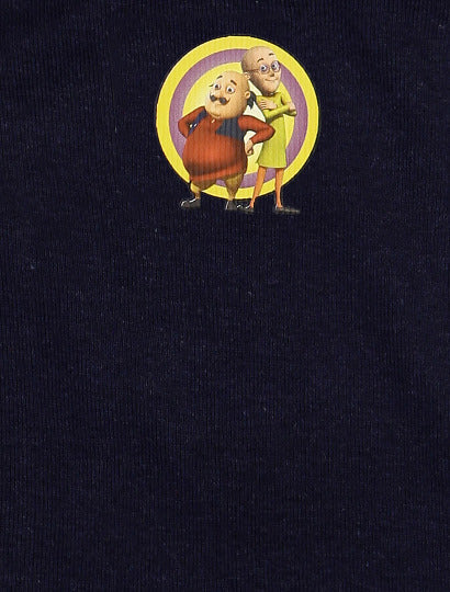 🧒 Redrose Boys Cotton Vests – Pack of 5 | Motu Patlu Printed | Stylish Colorblock Sleeveless Innerwear | RAZER_RIB_MP (Copy)