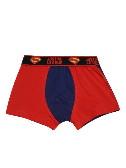 Redrose Boys Innerwear Justice League Boxer Briefs – Pack of 6 | Batman & Superman Waistband Edition | JR-94