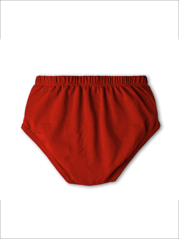 Redrose Boys Solid Cotton Briefs – Pack of 6 | Soft & Comfortable Innerwear | JR-14