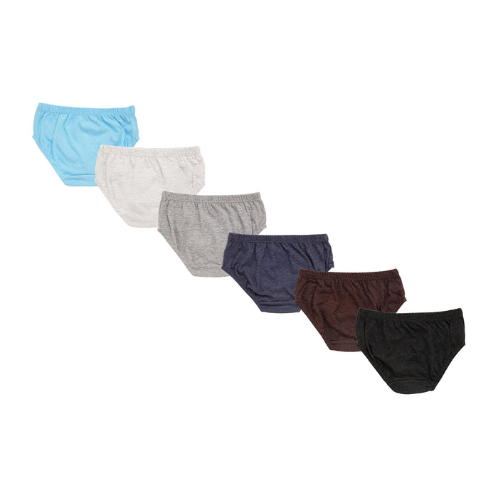 RedRose Boys Spider-Man Boys Briefs – Pack of 6 | Soft Cotton Innerwear for Kids | JR-67