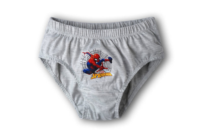 RedRose Boys Spider-Man Boys Briefs – Pack of 6 | Soft Cotton Innerwear for Kids | JR-67