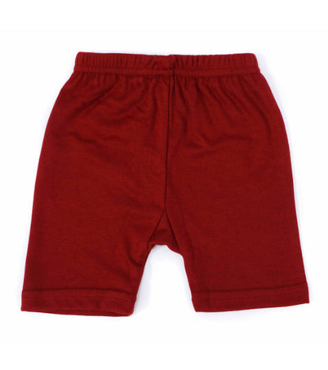 Redrose Girls' Plain Maroon Bloomers – Pack of 3 | PC Interlock Fabric 🍒👧 | BLM-220MR