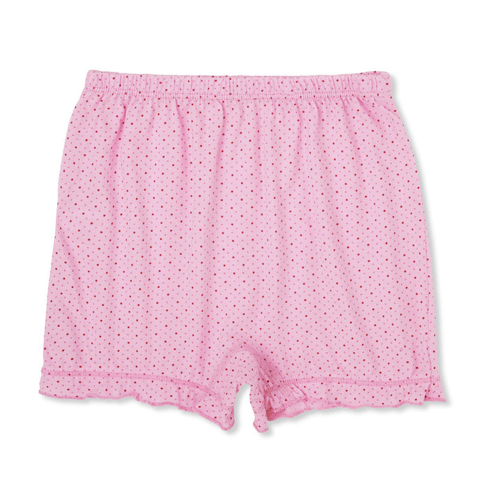 Redrose Girls' Polka Dot Printed Bloomers – Pack of 6 | Soft Cotton Comfort 🌸👧 | BLM-235