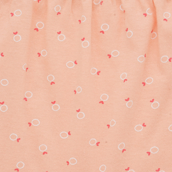 Redrose Girls' Soft Cotton Printed Bloomers – Pack of 6 | Frill Hem Design 🌼👧 | BLM-233