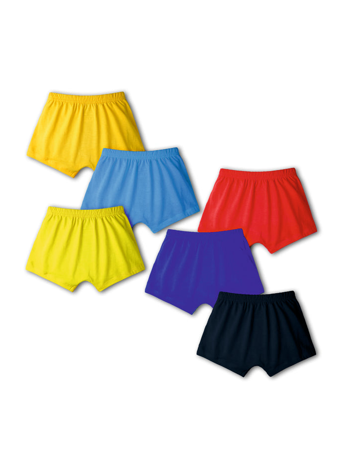 RedRose Marvel Heroes Boys Boxer Shorts – Pack of 6 (Ant-Man, Hulk, Iron Man & More) | JR-524