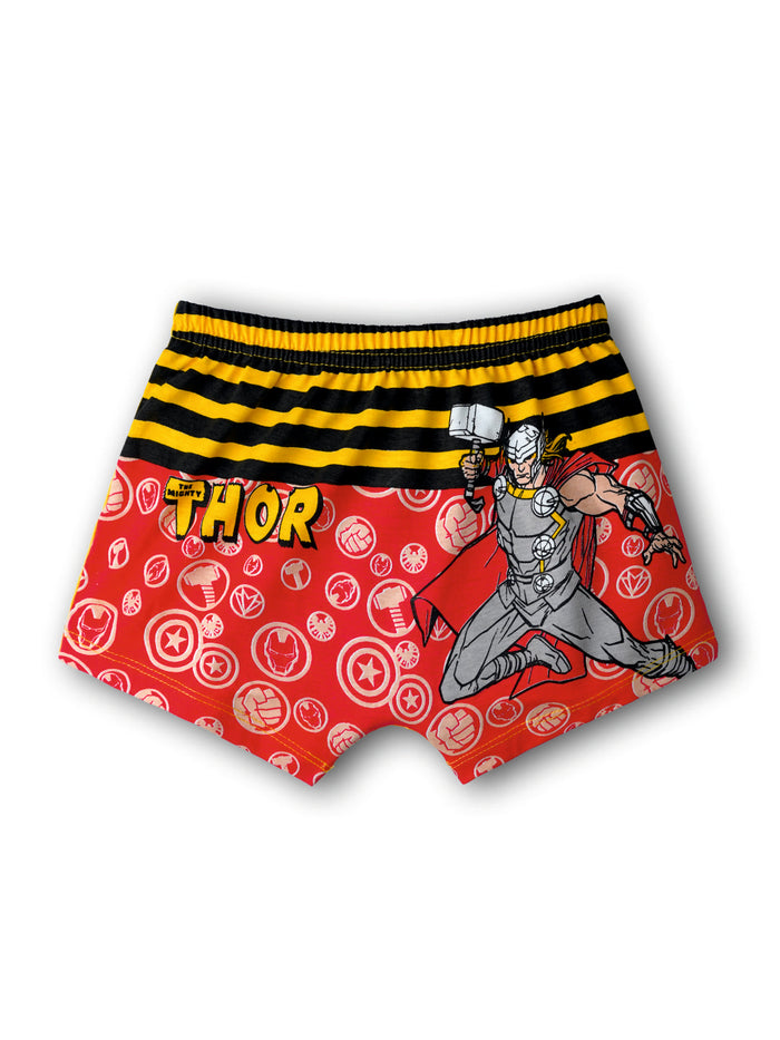 RedRose Marvel Heroes Boys Boxer Shorts – Pack of 6 (Ant-Man, Hulk, Iron Man & More) | JR-524