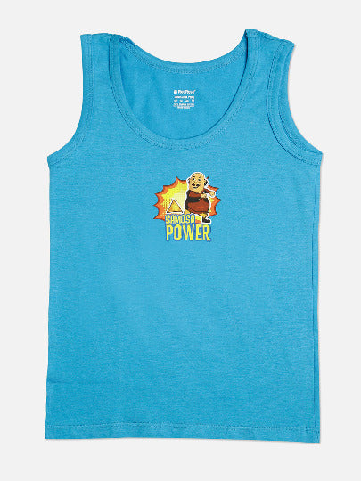 Redrose Motu Patlu Boys Cotton Vests🎉  – Pack of 5 | Colorful Cartoon Sleeveless Innerwear | VEST_1005CL