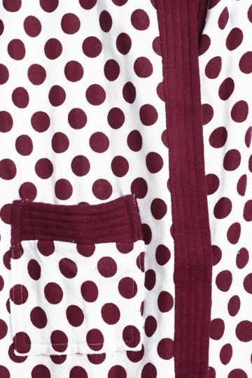 RedRose Printed Bathrobe