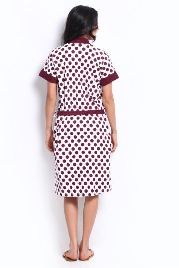RedRose Printed Bathrobe