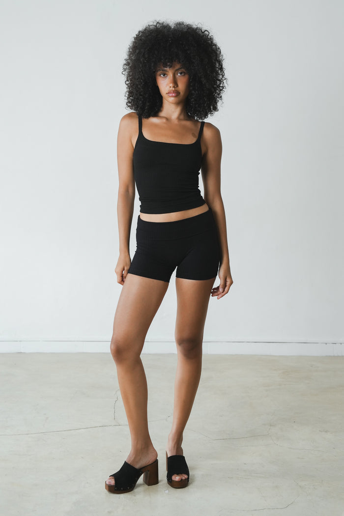 Rib 4" Shorts