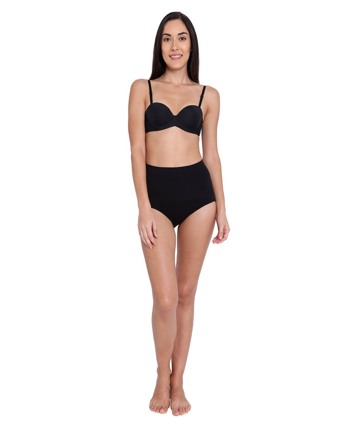 Rib Slim Trim Body Shaper Hipster Panties