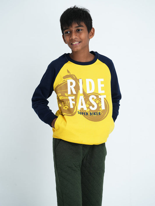Ride fast Yellow
