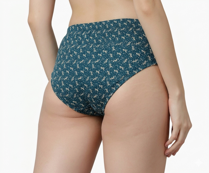 R.R-600 High Rise Plus Size Hipster Panties – Pack of 3