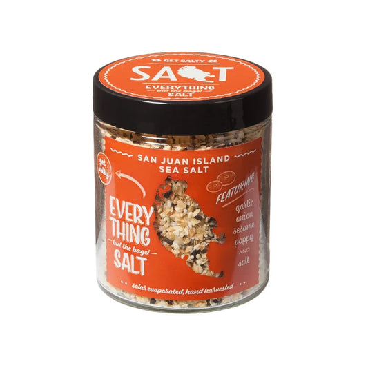 San Juan Island Sea Salt – Everything But the Bagel Seasoning Blend – 6oz