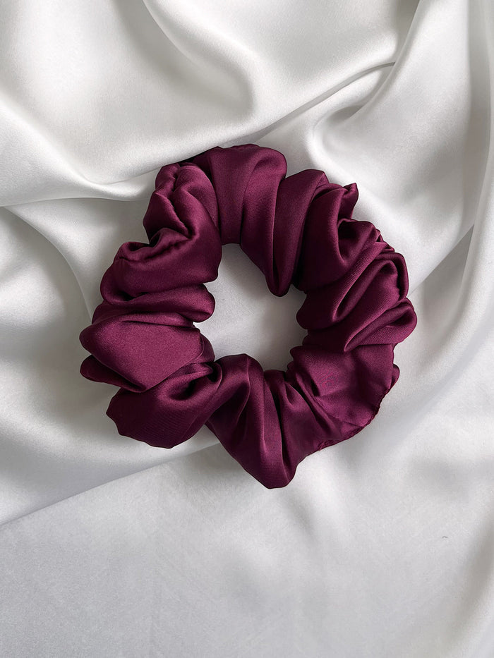 SCRUNCHIE, PLUM