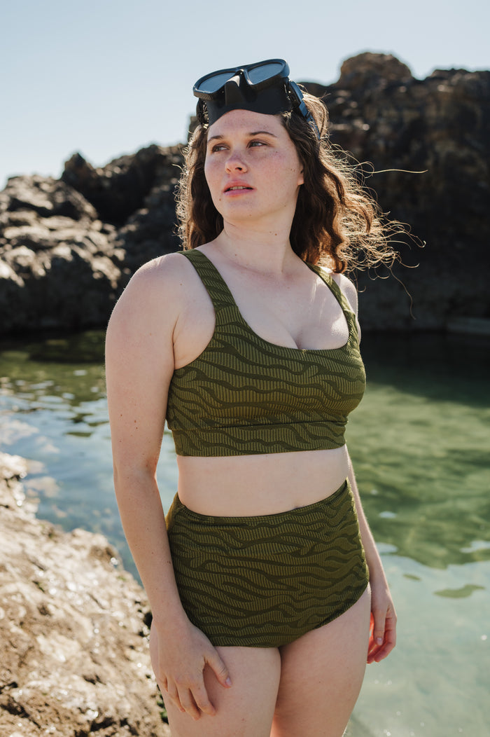 Sea Forest High Waisted Bottoms