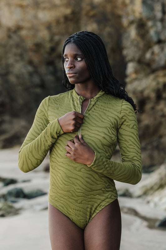 Sea Forest Long Sleeve Swimsuit