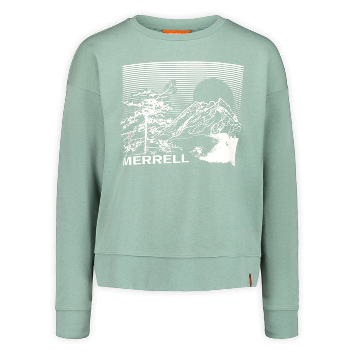 Serenity Graphic Crew Neck Sweatshirt Women's