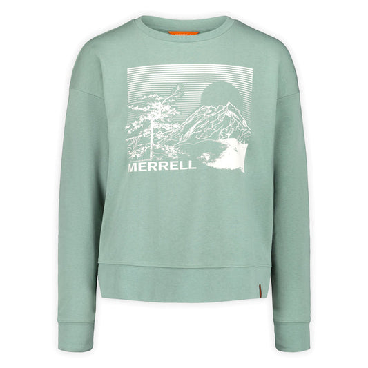 Serenity Graphic Crew Neck Sweatshirt Women's