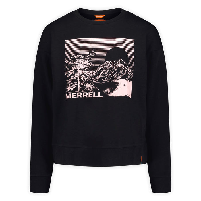 Serenity Graphic Crew Neck Sweatshirt Women's